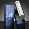 100% Pure Titanium Insulated Water Bottle | Healthy Lightweight Ti Travel Thermos Cup Gift Set