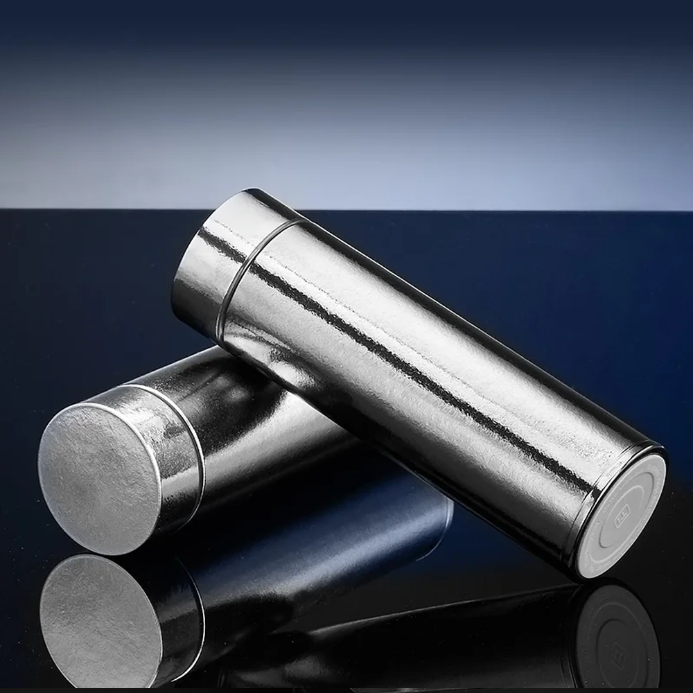 100% Pure Titanium Insulated Water Bottle | Healthy Lightweight Ti Travel Thermos Cup Gift Set